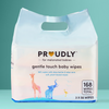 Gentle Touch Baby Wipes from PROUDLY