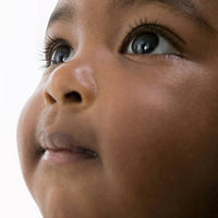 Closeup of a baby's face