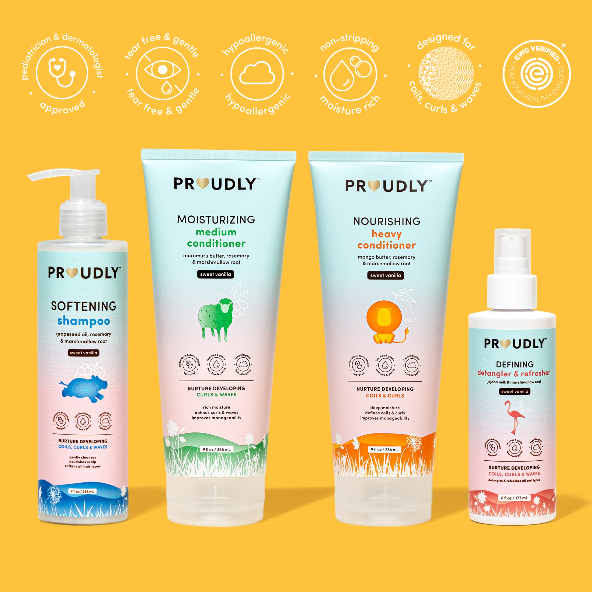 Hair Care Collection 4-Piece Bundle