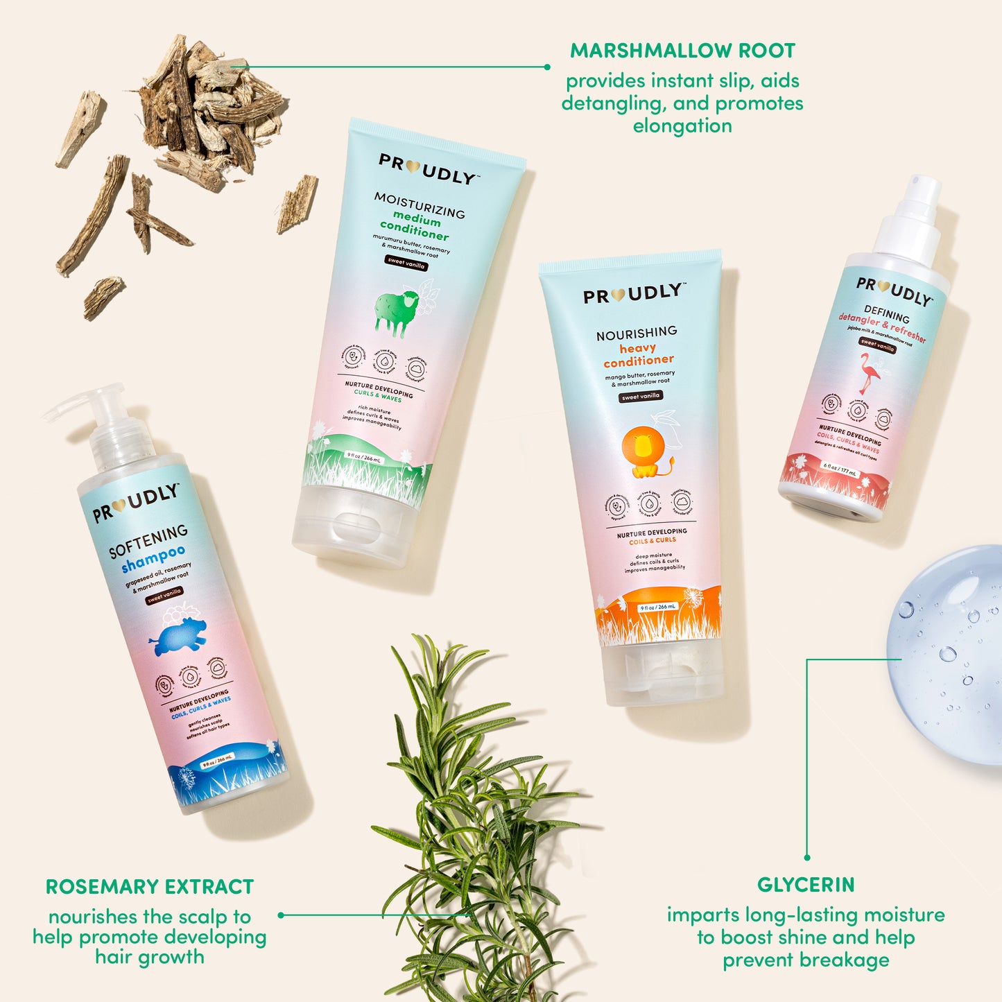 Hair Care Collection 4-Piece Bundle