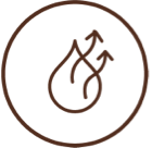 Melanin loses water faster icon