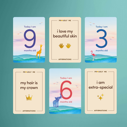 Baby Milestone + Affirmation Cards