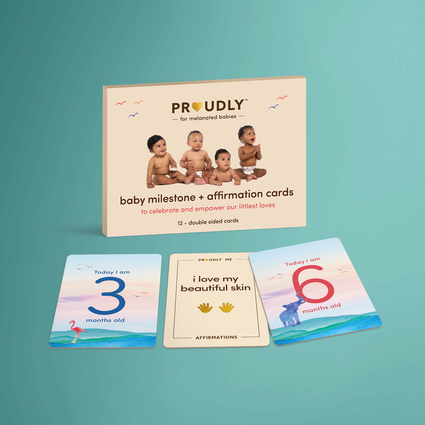 Baby Milestone + Affirmation Cards