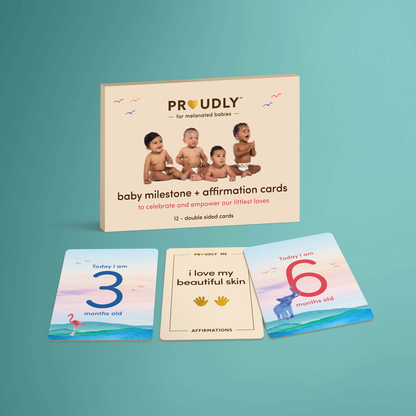 Baby Milestone + Affirmation Cards