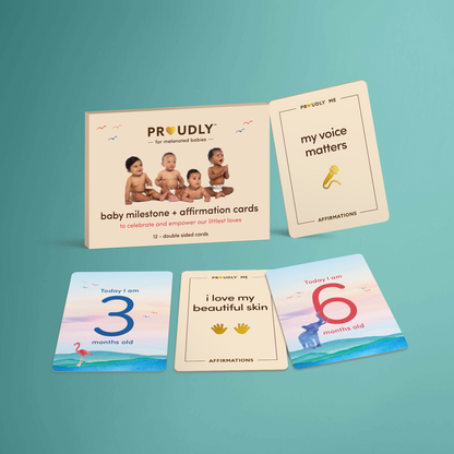 Baby Milestone + Affirmation Cards